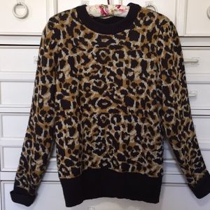 Animal Print Sweater